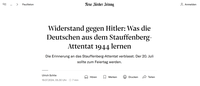 Beitrag in der NZZ