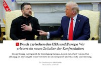 "Trump sucht hezielt die Demütigung Europas" - Gastbeitrag von Prof. Dr. Ulrich Schlie um Handelsblatt und Tagesspiegel