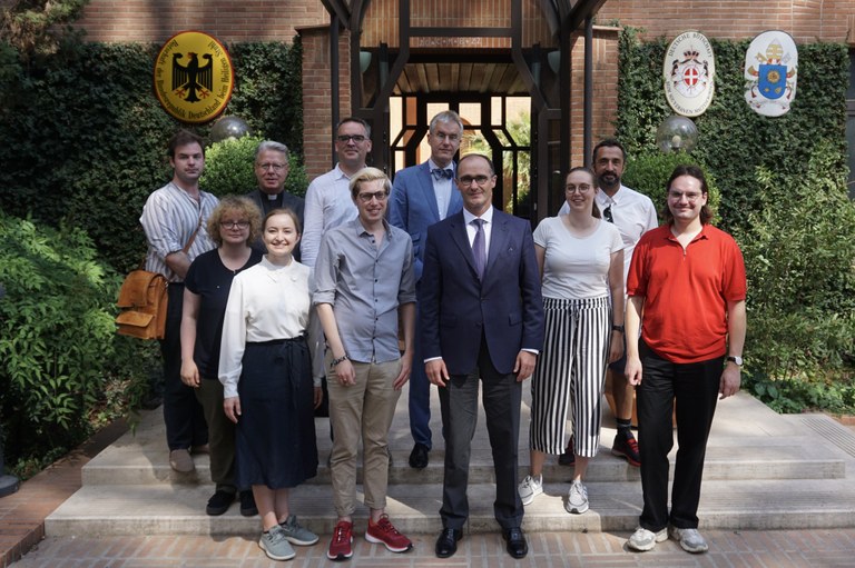 Zu Besuch bei dem Botschafter am Heiligen Stuhl Dr. Bernhard Kotsch