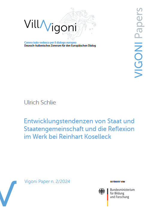 Entwicklungstendenzen von Staat und Staatengemeinschaft und die Reflexion im Werk bei Reinhart Koselleck