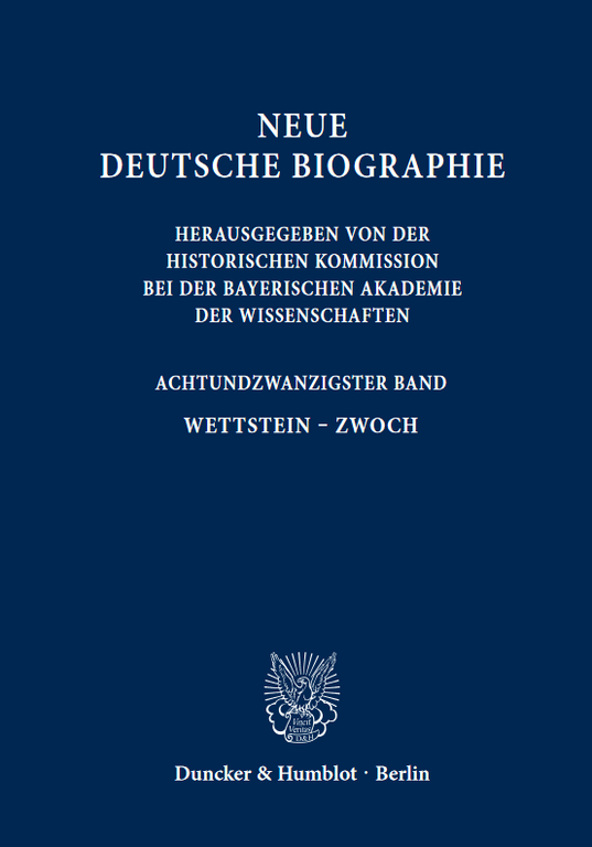 Neue Deutsche Biographie